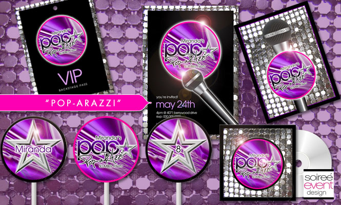 POParazzi party printable