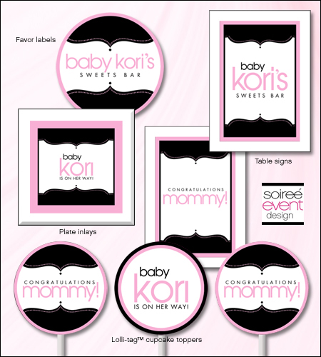 "Girly Baby!"© Baby Shower Printables