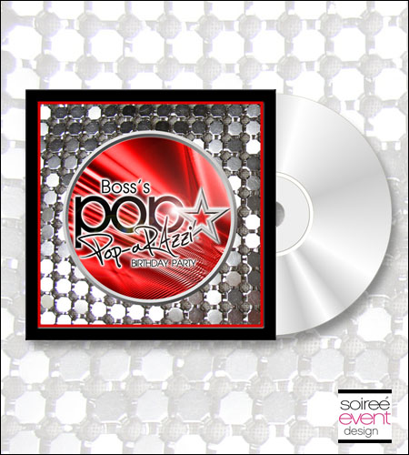 "POP-arazzi!"™ CD Covers RED