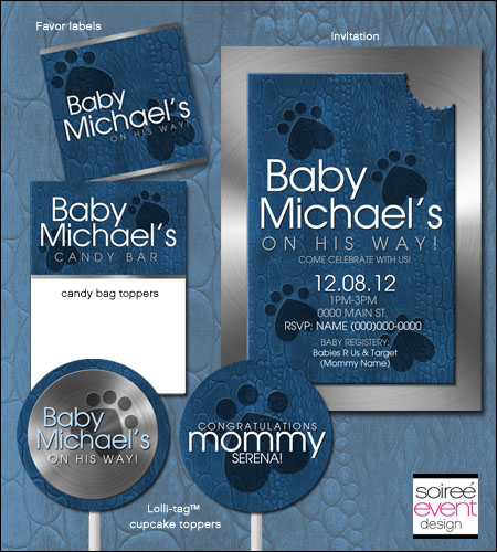 "Wild Side Baby!"© Baby Shower Printables