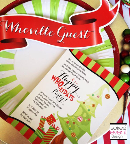 Happy Who-lidays Printable Collection by Soiree Event Design